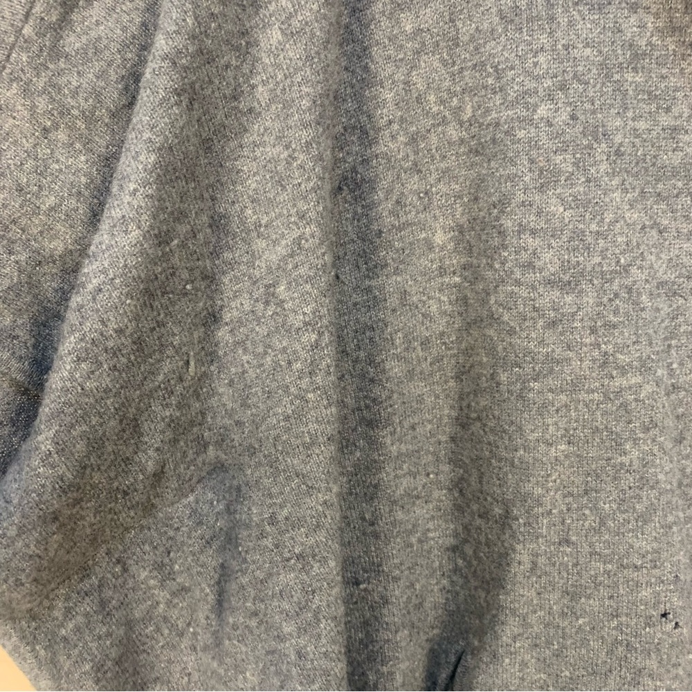 Max Studio 100% 2 Ply Cashmere Cowl Neck Poncho Shrug Sweater - Picture 7 of 14